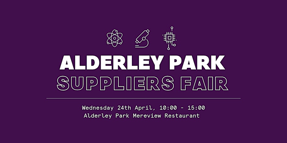 Alderley Park Suppliers Fair – 24th April