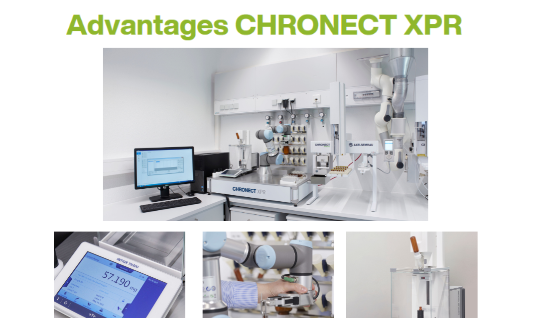 Automated Powder Dosing & Sample Preparation with the Chronect XPR