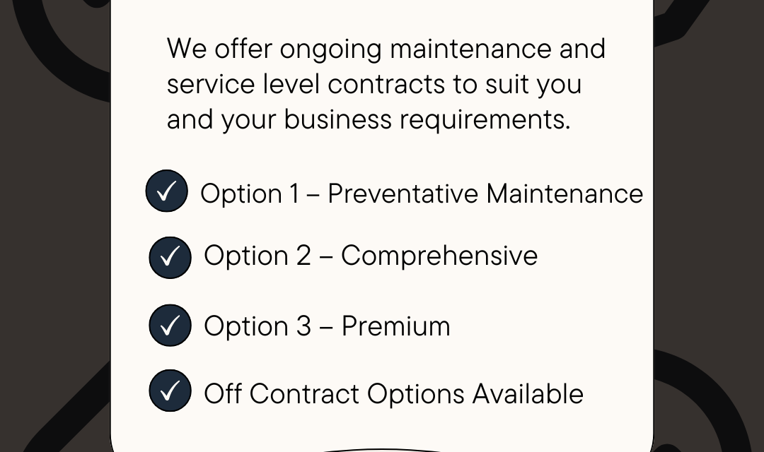 Maintenance Plans at Verulam Scientific